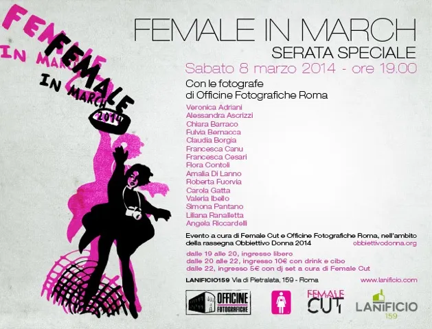 Serata “Female in March” – 8 marzo 2014 — 1