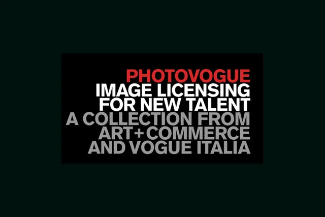 Art&Commerce Photovogue — 1